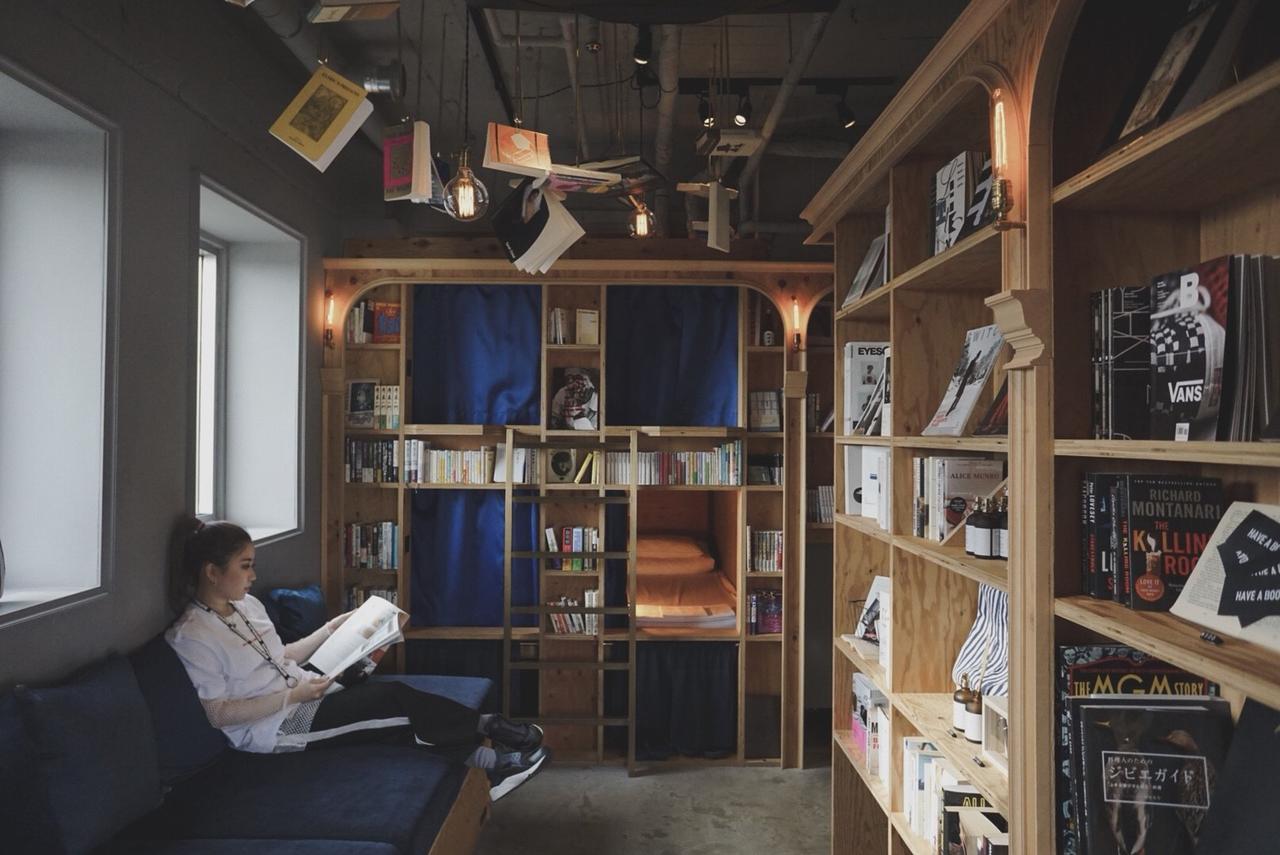 بيت شباب Book And Bed Tokyo-كيوتو المظهر الخارجي الصورة