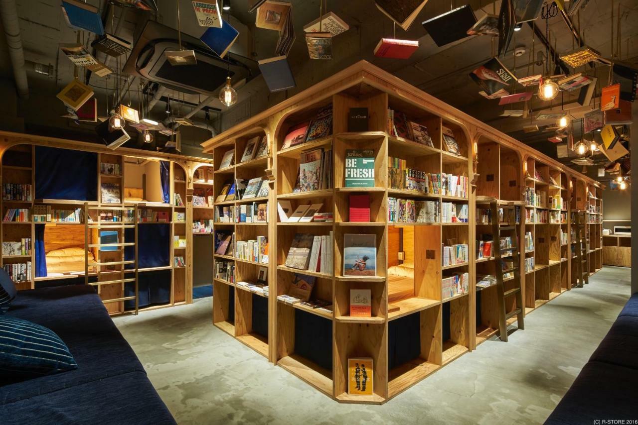 بيت شباب Book And Bed Tokyo-كيوتو المظهر الخارجي الصورة